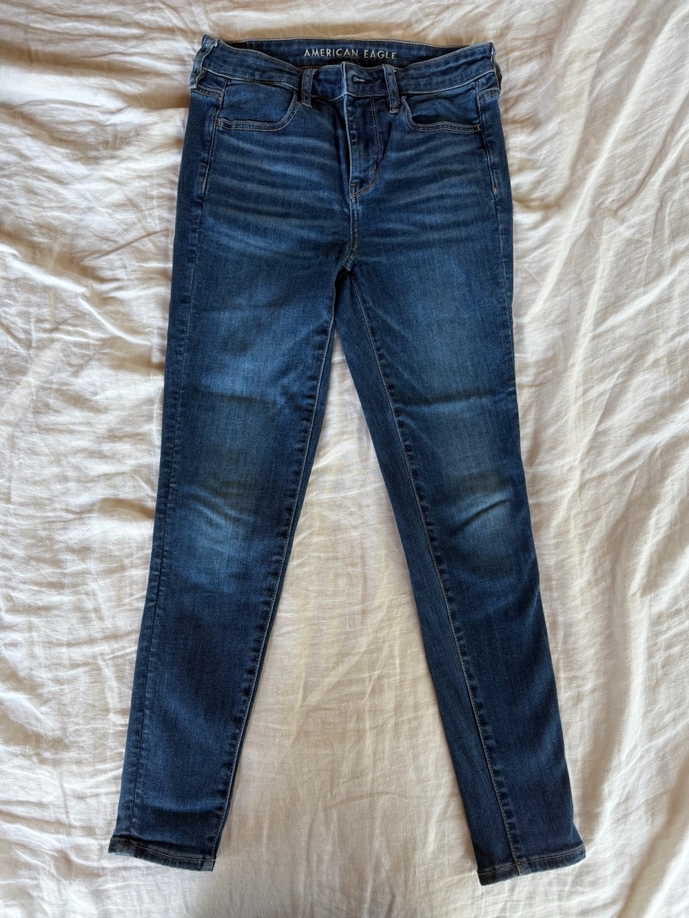 American Eagle Hi-Rise Jegging Next Level Stretch Jeans Size 4 Short